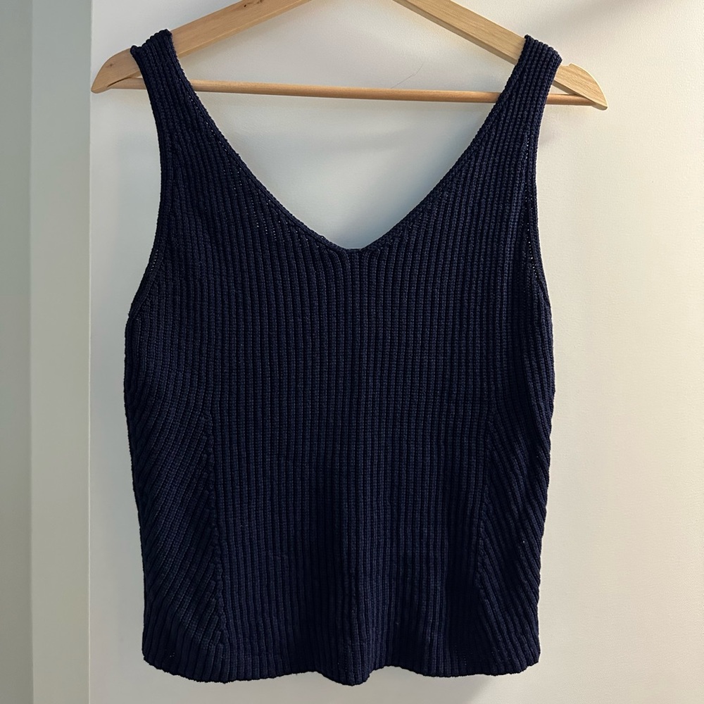 Vince Crochet Tank Top
